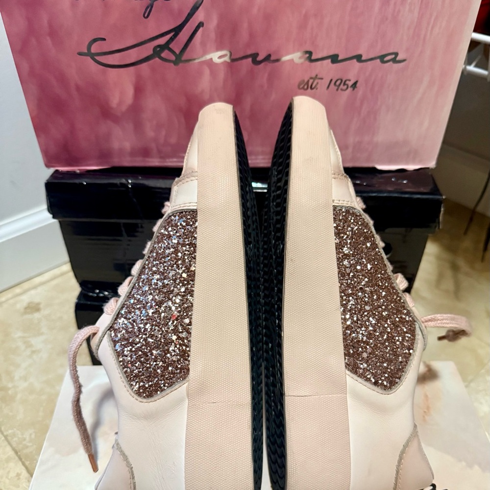 Vintage Havana Pink Glitter Sneakers - Picture 10 of 15